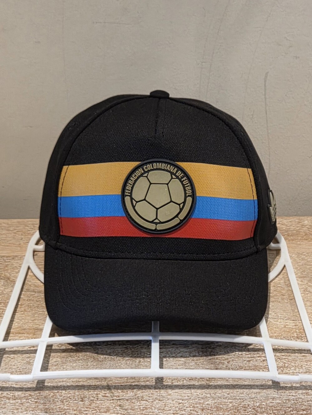 NWT Adidas Colombia National Football Team Gorras Snapback Hat - Black